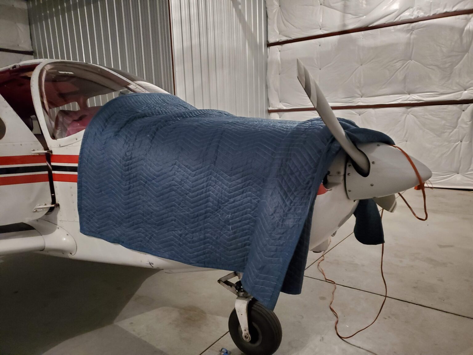A Cozy Blanket Covering the Plane’s Engine Visual Rhetoric